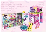 OBL709601 - The pony baby - fantasy villa (52 PCS)