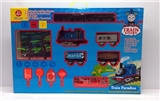 OBL709670 - Electric rail train music smoke