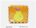 OBL709728 - 9 pieces of many patterns of fruit (30 * 30)