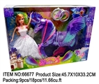 OBL709957 - Batinna princess with pegasus and accessories