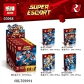 OBL709994 - Avengers blocks 4 with 4 box/display box 24 display box/box, 96 small box/box