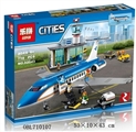 OBL710107 - City series - the airport terminal building plane