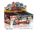 OBL710196 - 12 PCS a ninja six mixed display box