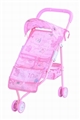 OBL710319 - 14 doll and baby sunshade trolley (iron)