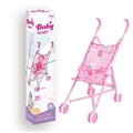 OBL710432 - Baby stroller (pink iron tube)