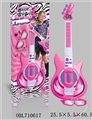 OBL710617 - Guitar wear glasses suit microphones (girl)