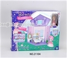 OBL710668 - Ba for the princess castle assembled in the bathroom