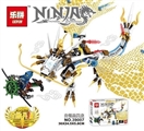 OBL711078 - Ninja dragon series - silver st pterosaurs