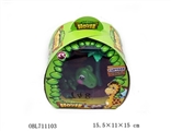 OBL711103 - Forest small party (tyrannosaurus) 2 color orange