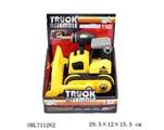 OBL711262 - Disassembling a bulldozer