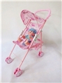 OBL711336 - Pink iron toy cart with Eva