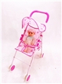 OBL711338 - Light purple iron toy cart with Eva