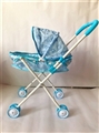 OBL711381 - Light blue iron toy cart