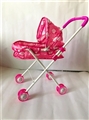 OBL711382 - Red iron toy cart