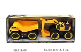 OBL711400 - Size of inertia in the east car excavator 2 only
