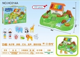 OBL712152 - Pig multi-function educational building blocks page joy zoo