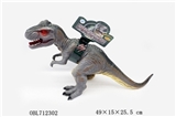 OBL712302 - Large simulation environmental evade glue wadding dinosaur tyrannosaurus rex (without IC) - gray