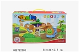 OBL712380 - 1 set of car with the car