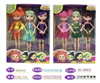 OBL712406 - 10寸美少女巡逻队三只庄   2款混装