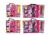 OBL712628 - 11.5-inch real cabbie doll with luxury wardrobe accessories