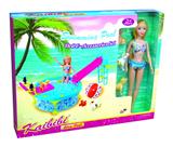 OBL712661 - 11.5-inch real cabbie swimming pool doll