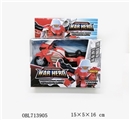 OBL713905 - Deformation motorcycle robot (red)