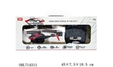 OBL714311 - 3.5 red remote control plastic plane