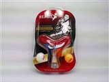 OBL714834 - Wooden race with table tennis racquet (with 2 ball)