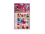 OBL714837 - The princess bubble stickers