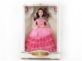 OBL715022 - 高挡盒11.5寸12关节实身婚纱公主芭比大脚大手