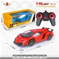 OBL715153 - 1比16四通明窗遥控仿真车（兰博基尼-毒药）