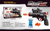 OBL715387 - Black revolver water guns