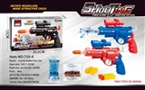 OBL715391 - Red/blue revolver water gun