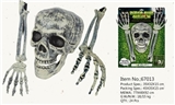 OBL715588 - Ground skull three times