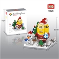 OBL715686 - Santa Claus yellow 370 pieces
