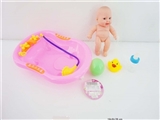 OBL715930 - 6 inches of evade glue expression with Eva bath swimming ring bottle with small ducks