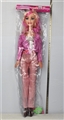 OBL715972 - 22 inch empty handed fashion barbie with IC comb with mirror