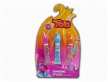 OBL715987 - Trolls tangled elves 3 PCS lipstick