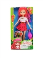 OBL716137 - 10 inch solid body strawberry doll