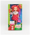 OBL716138 - 9 inches empty handed fat child strawberry doll