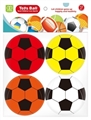 OBL716285 - 3.5 -inch football kit (leather ball, built-in bell)