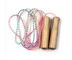 OBL716451 - Wooden handle bagged rope skipping