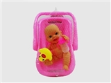 OBL716529 - 搪胶娃娃大婴儿提篮套装
