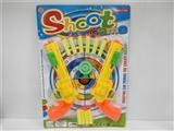 OBL716567 - Suit revolver soft play double gun shot