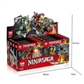 OBL716971 - Ninja blocks 96 / box, 4 mixed 8 box/display box, display box/box 12