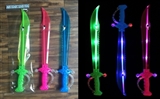 OBL717013 - Large glowing with sound shark knife