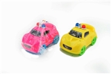 OBL718213 - Cartoon arrows police cars with lights