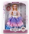 OBL718262 - 11.5 inch 12 joint 3 d eyes dress barbie