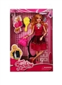 OBL718291 - 11.5 inch 12 joint fashion barbie bags, comb