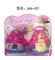 OBL718463 - The mushroom villa with dolls